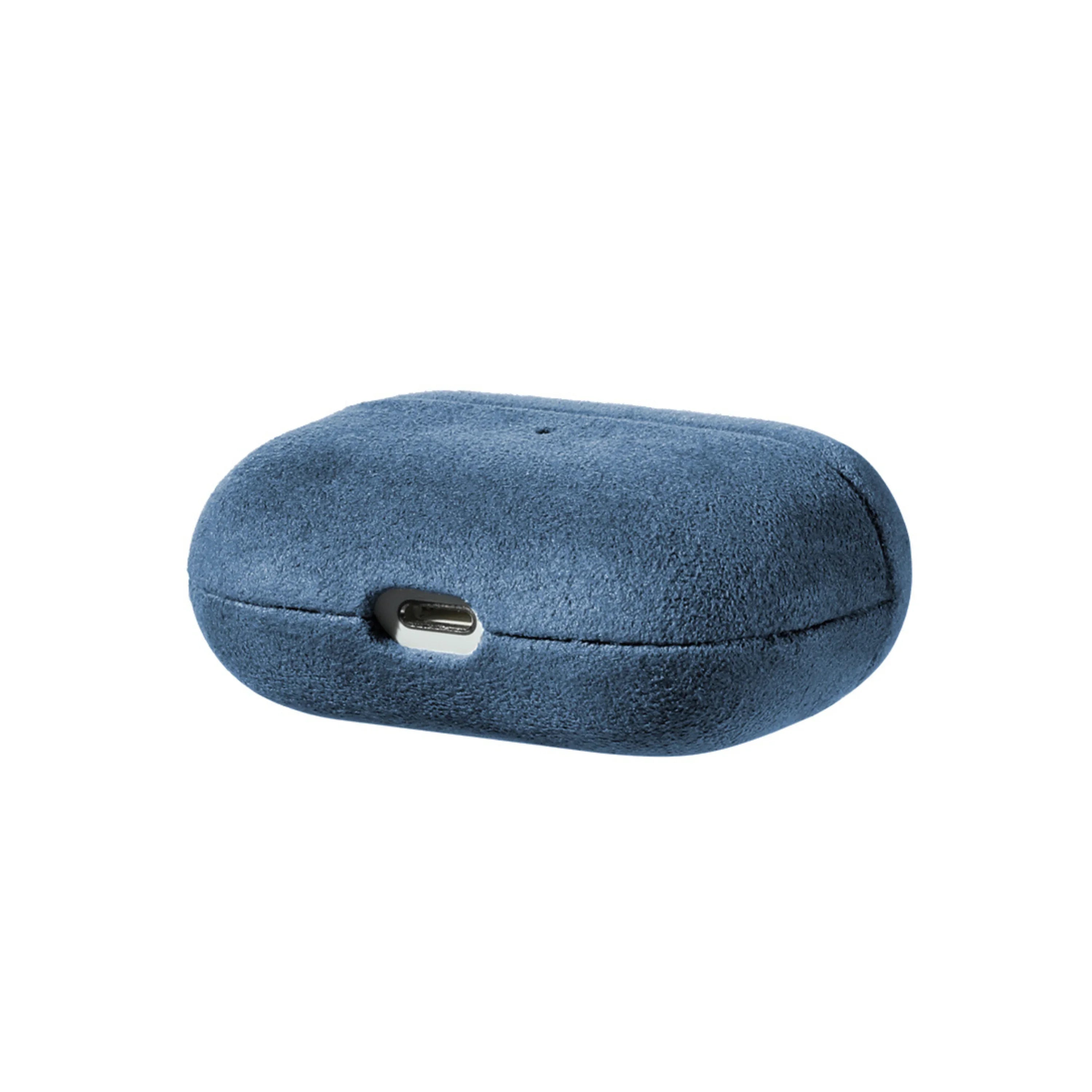 AirPods Pro Alcantara Hoesje - Ocean Blue