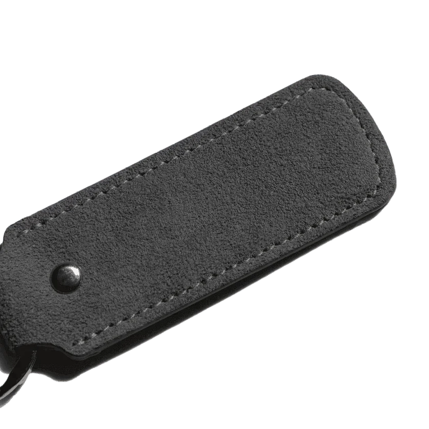 Alcantara Keychain - Space Grey - Alcanside