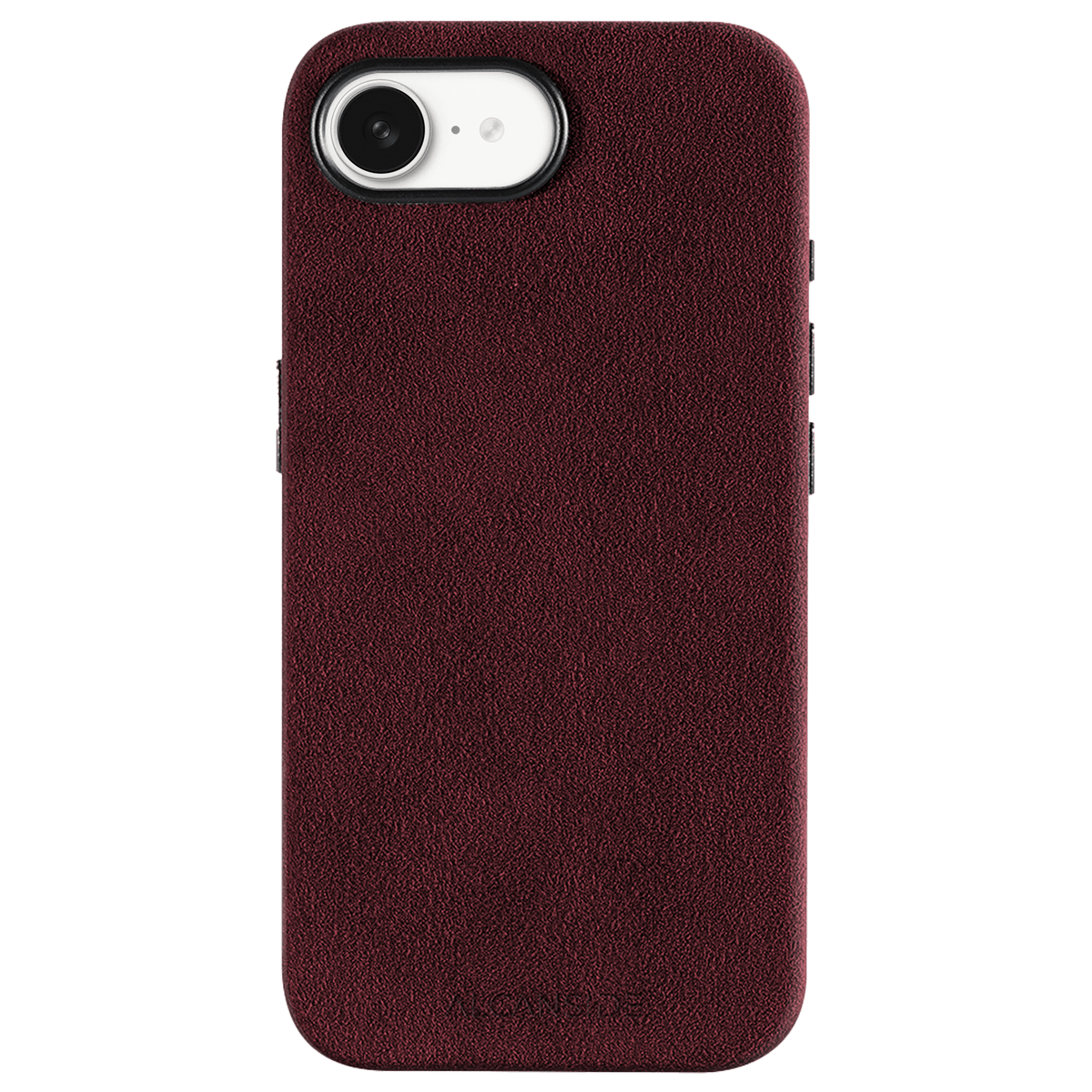 iPhone 16e - Alcantara Case - Wine Red - Alcanside