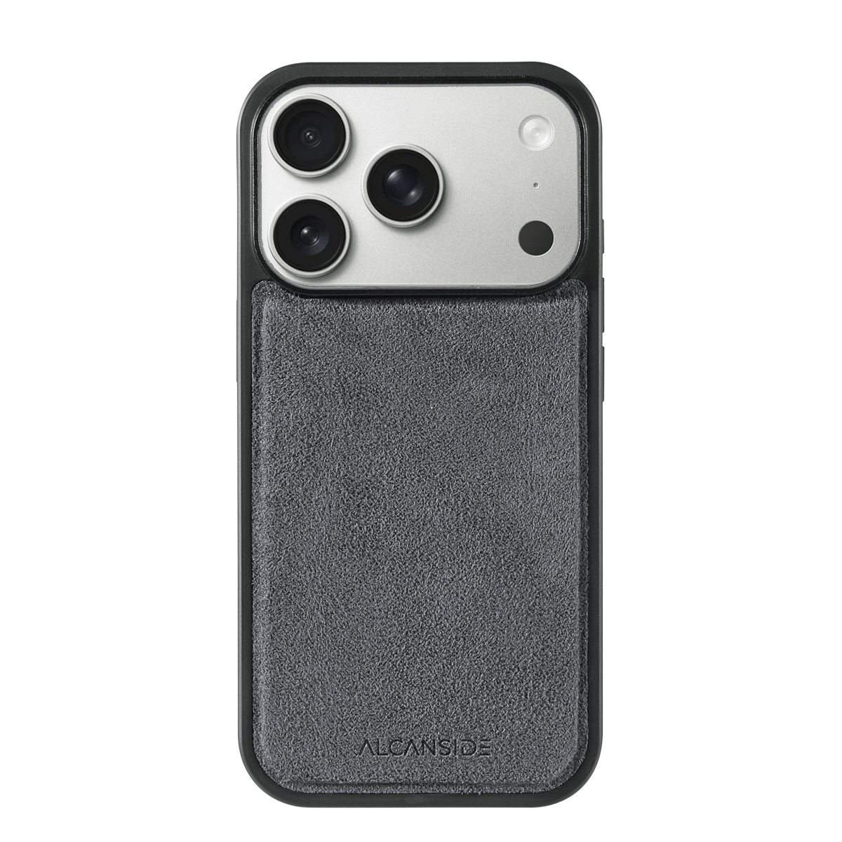 iPhone 17 Pro - Alcantara Back Cover - Nardo Gray - Alcanside