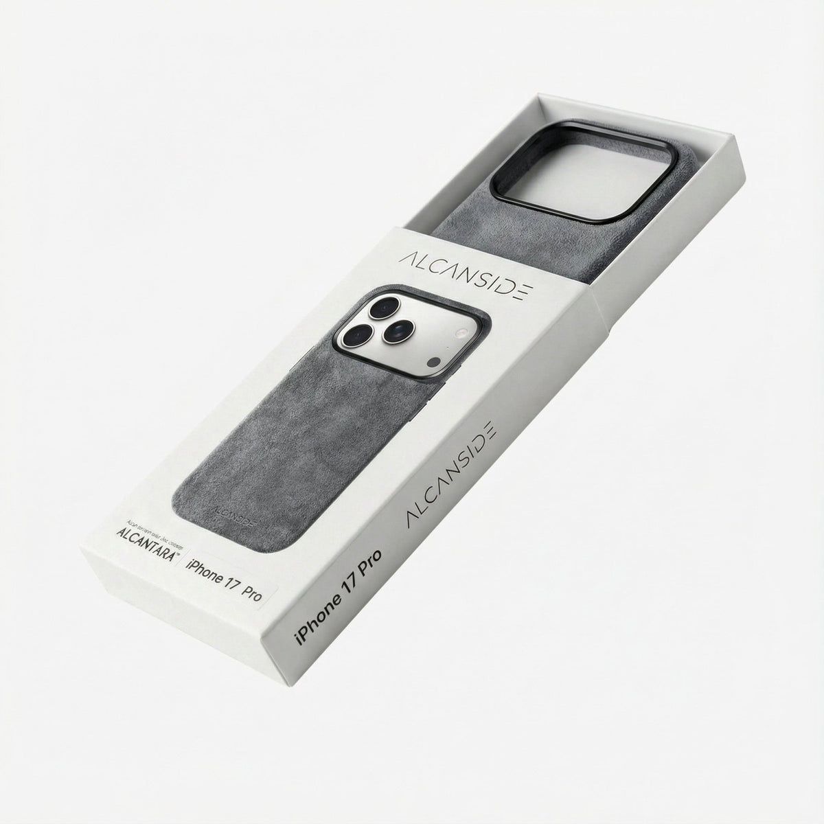 iPhone 17 Pro Max - Alcantara Case - Nardo Gray - Alcanside