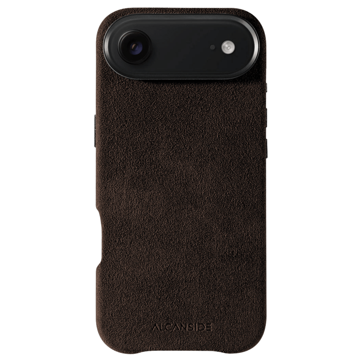 iPhone Alcantara Case - Chocolate Brown - Alcanside
