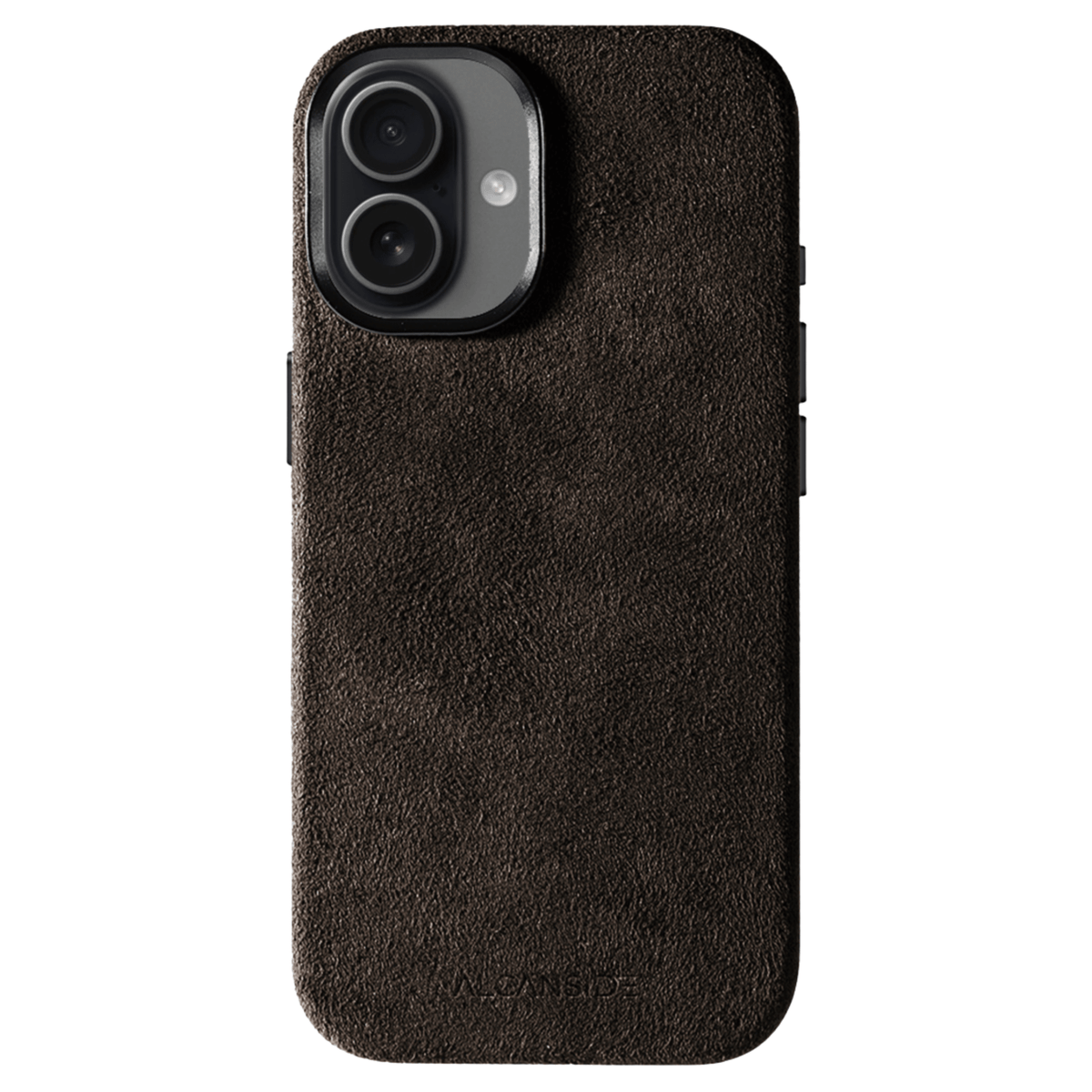 iPhone Alcantara Case - Chocolate Brown - Alcanside