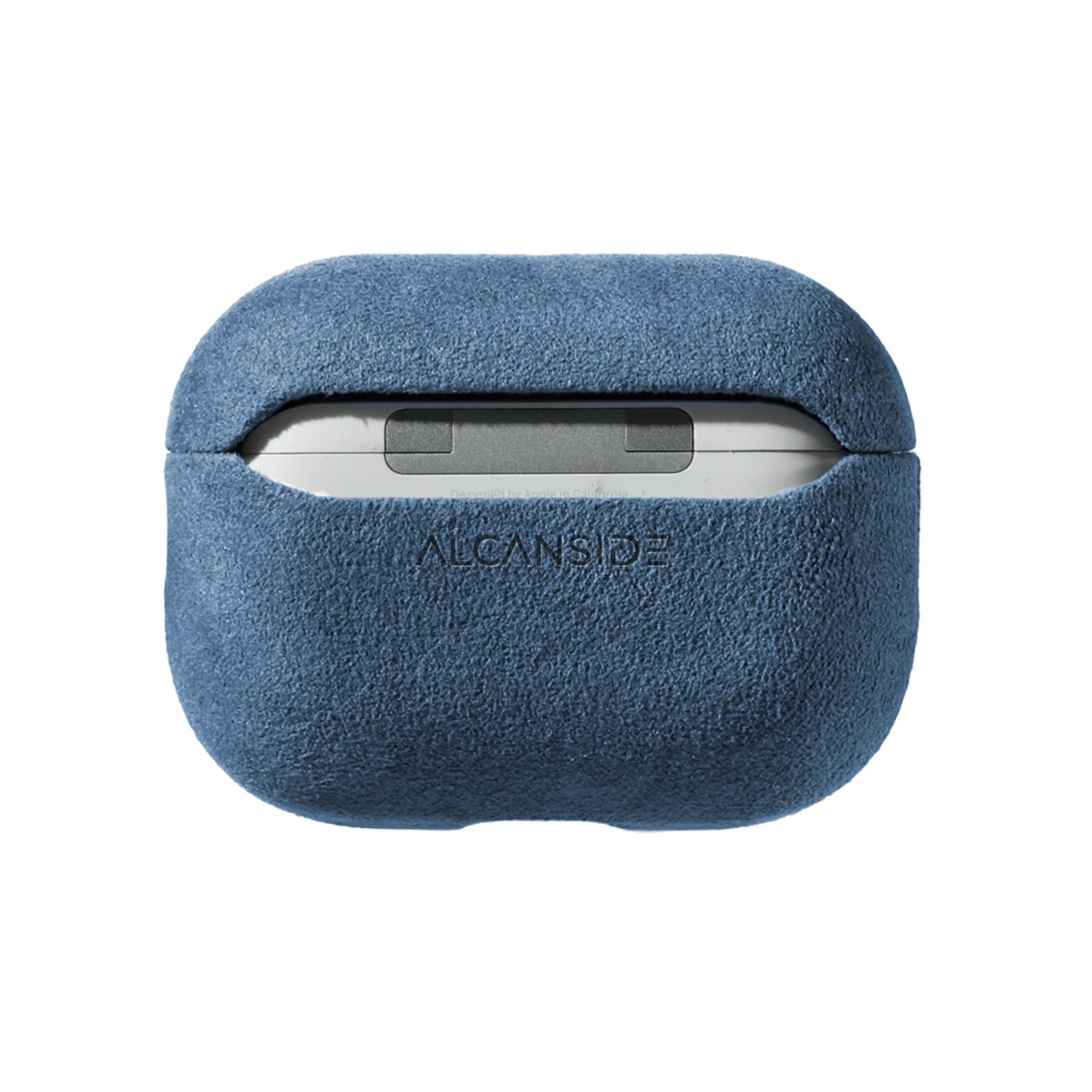 AirPods Pro (2e Generatie) Alcantara Hoesje - Ocean Blue