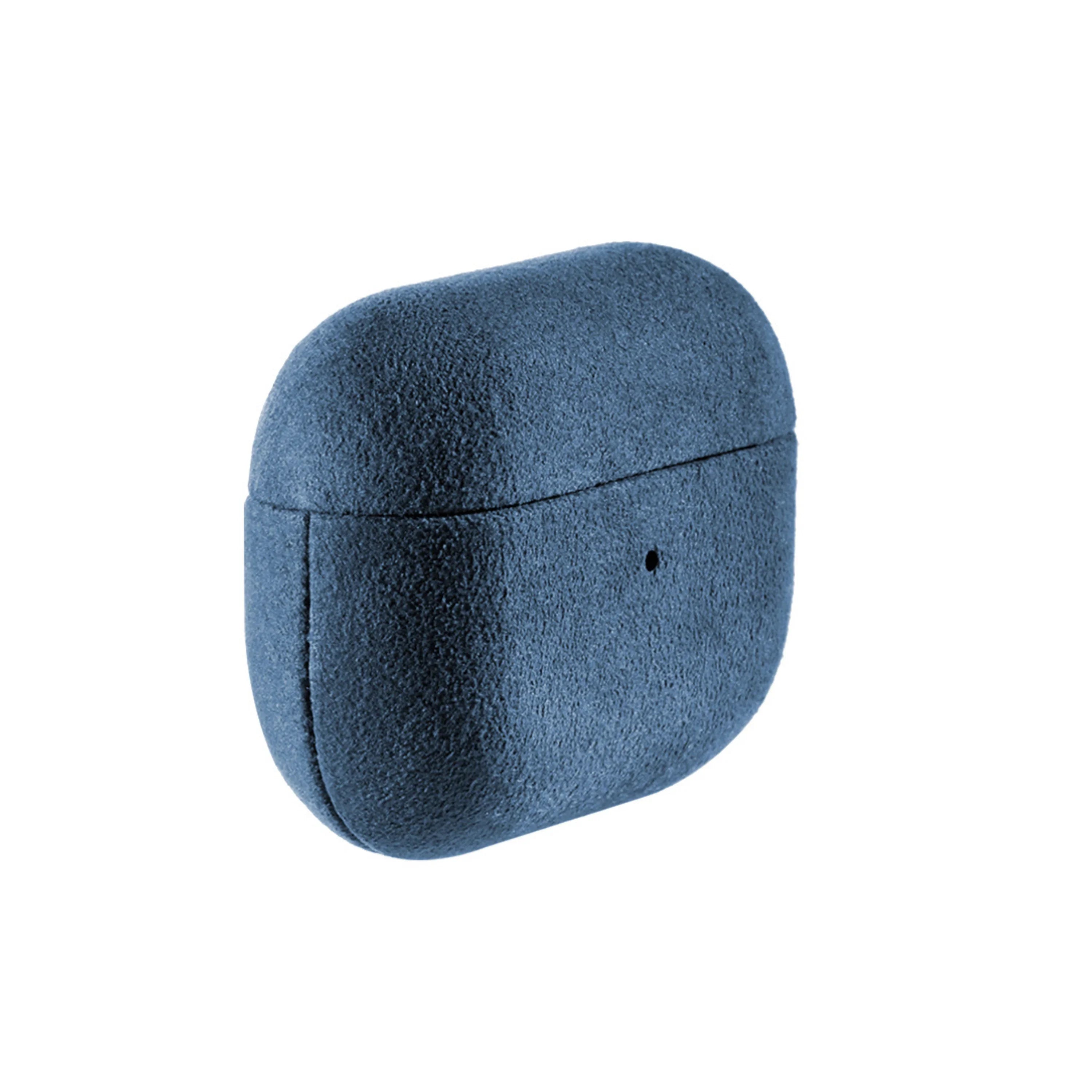 AirPods Pro (2e Generatie) Alcantara Hoesje - Ocean Blue