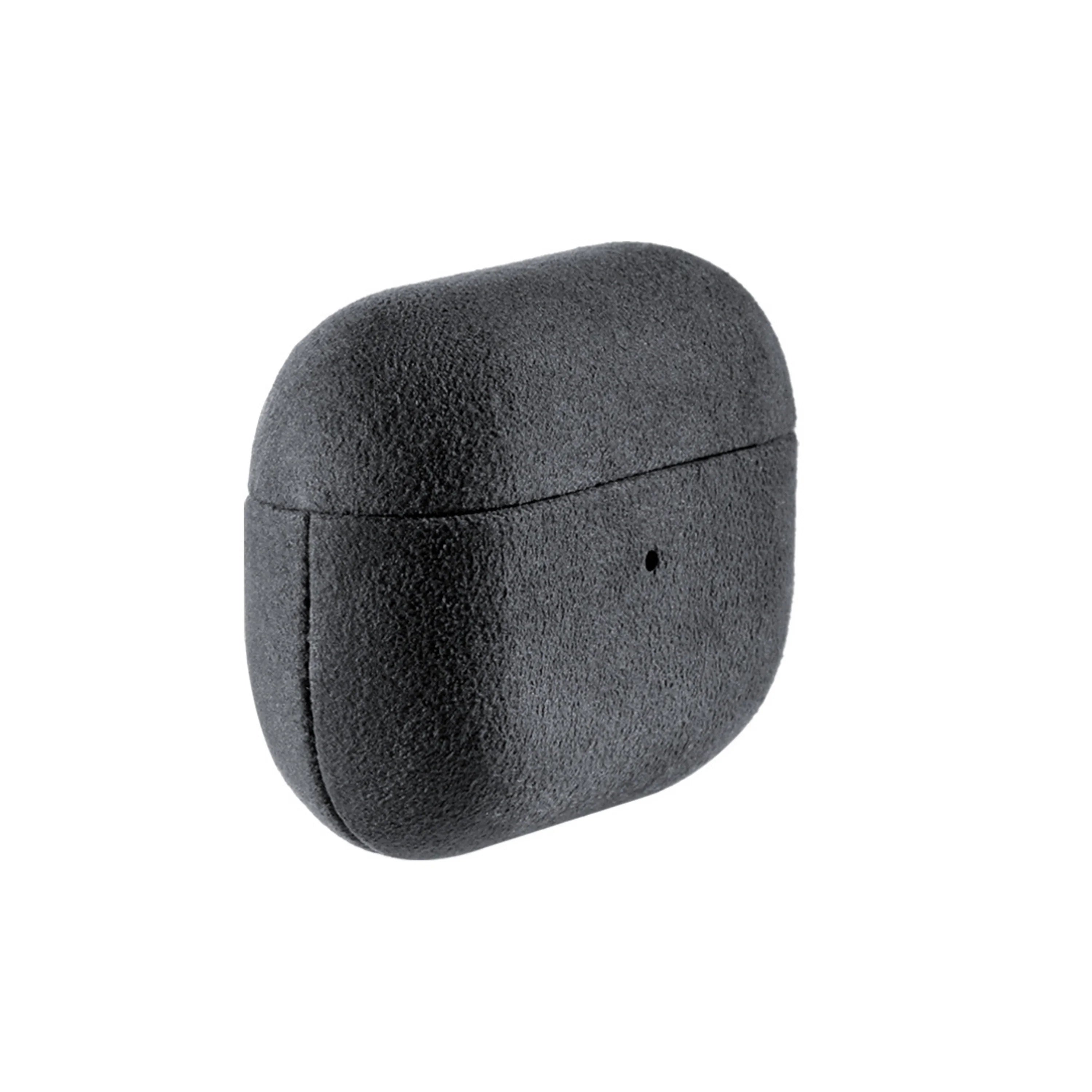 AirPods Pro (2e Generatie) Alcantara Hoesje - Space Grey