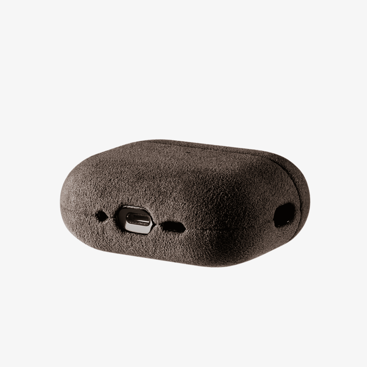 AirPods Pro (2nd Generation) Alcantara Case - Chocolate Brown - Alcanside