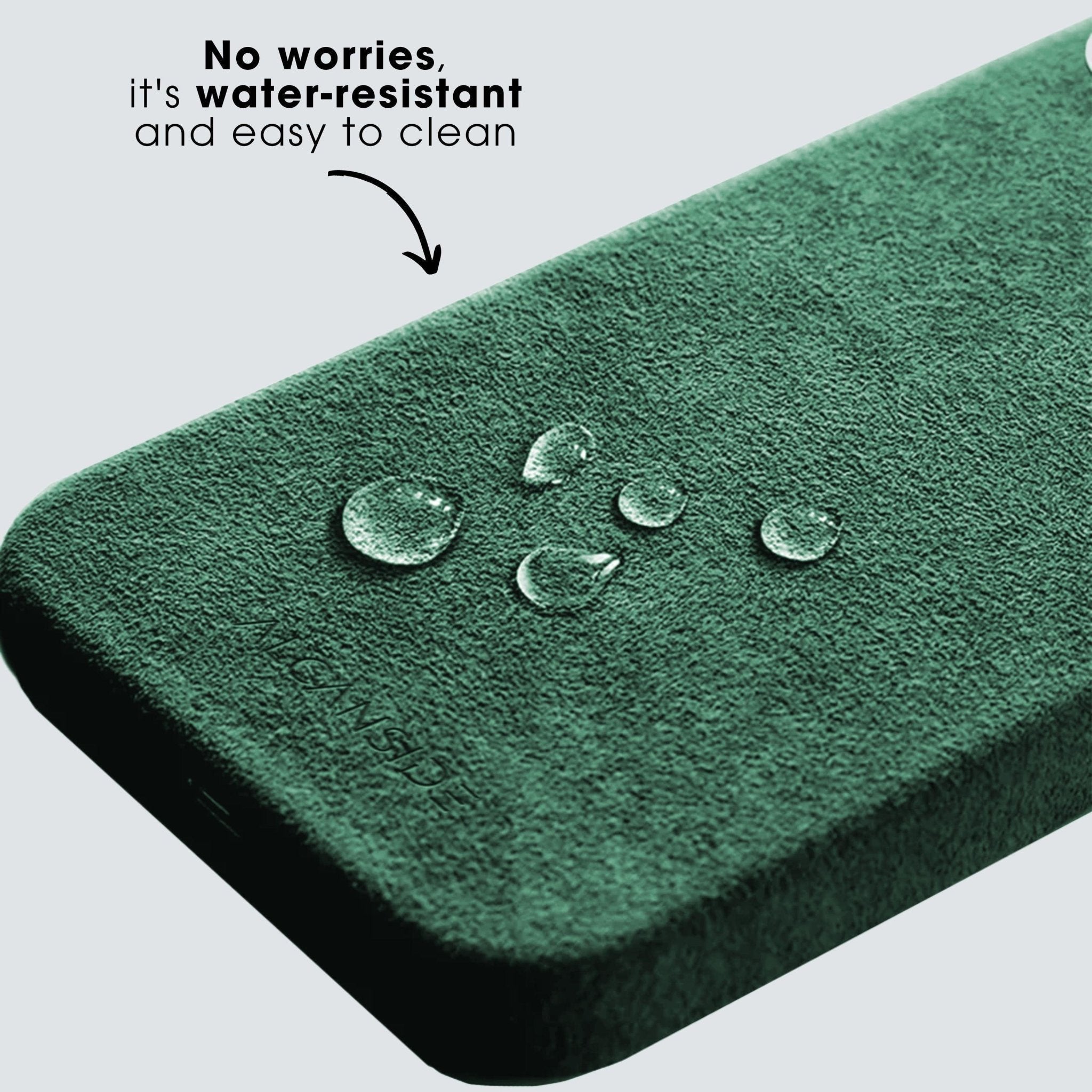 iPhone 14 Plus - Alcantara Case - Midnight Green - Alcanside