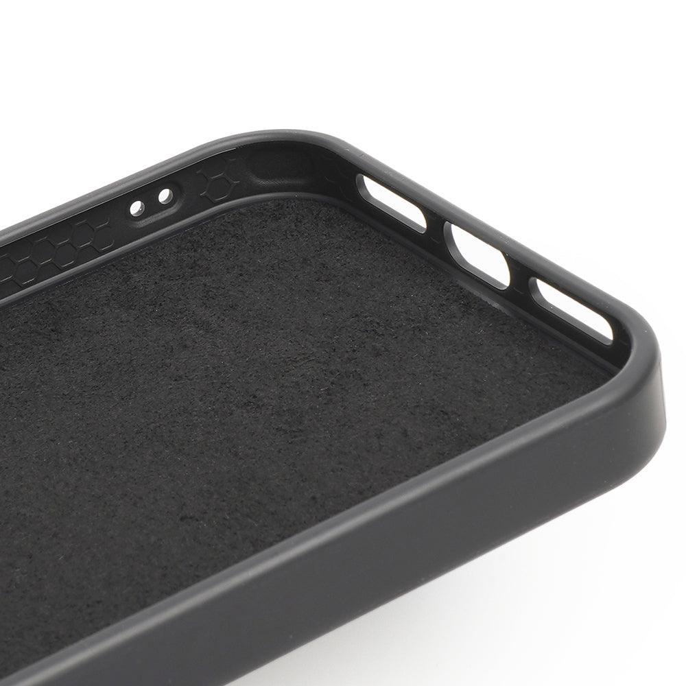 iPhone 15 Plus - Alcantara Back Cover - Midnight Green - Alcanside