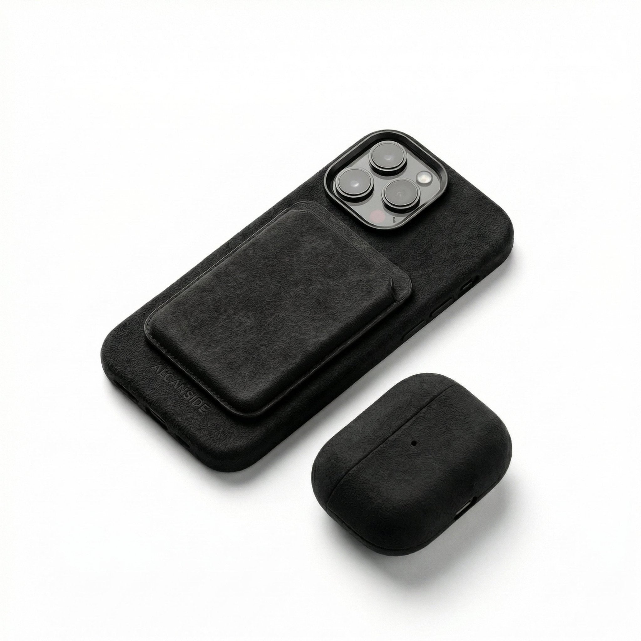 iPhone 16 Pro - Alcantara Case - Deep Black - Alcanside