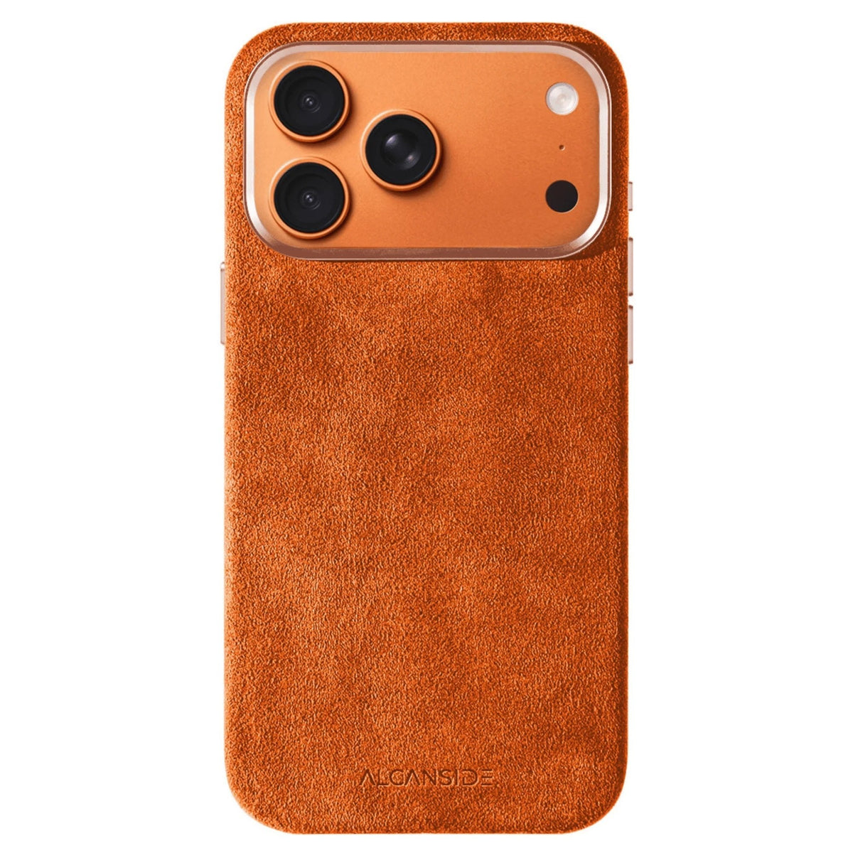 iPhone Alcantara Case - Orange - Alcanside