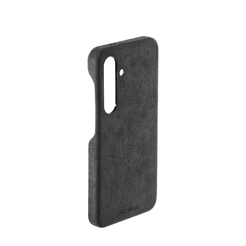 Samsung Galaxy S25 - Alcantara Case - Space Grey - Alcanside
